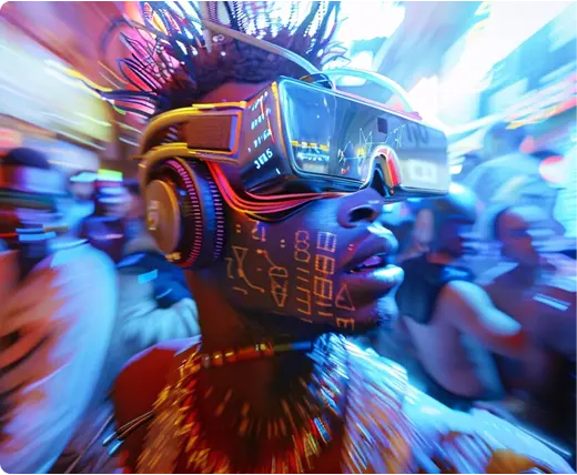 Futuristic event visualization